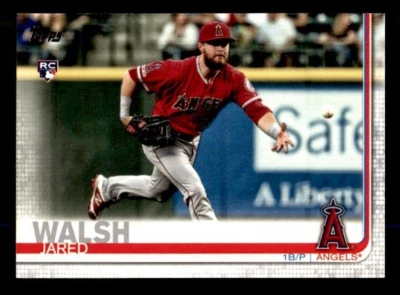 2019 Topps Update #US59 Jared Walsh LA Angels Rookie - Image 1 of 2