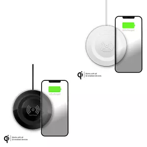 HyperGear ChargePad Pro 15W Wireless Fast Charger USB-C for Qi-Enabled Devices - Picture 1 of 20