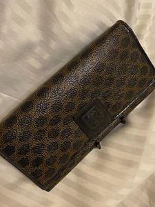 Authentische Celine lange kontinentale Geldbörse schwarz Macadam - Bild 1 von 7