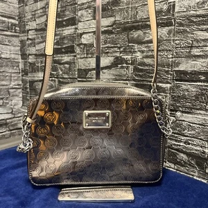 Michael Kors jet set east west Patent Leather Crossbody - Picture 1 of 8
