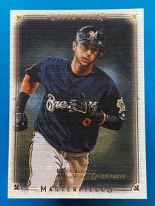 2008 Upper Deck Masterpieces Ryan Braun #48 Milwaukee Brewers - Picture 1 of 2