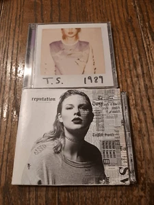 Taylor Swift CD Lot of 2  Reputation & 1989  Used, Plays Fine, Read Details - Picture 1 of 6