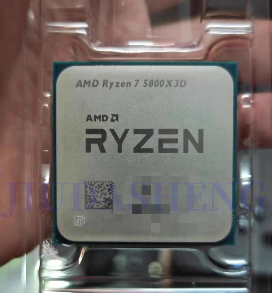 AMD Ryzen 7 5800X3D AM4 CPU Processor 3.4GHz 8Core 16Thr 105W 32MB R7 5800X3D - Image 1 of 1