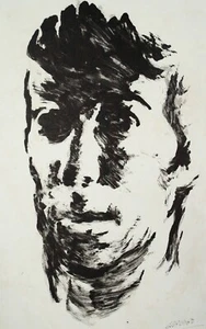 Gerald Anthony Coles (1929-2004) Monotype. Possibly self portrait, 1963 - Picture 1 of 3