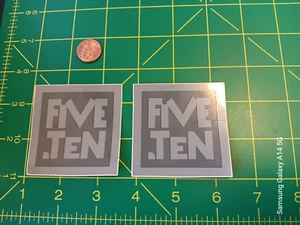 X2 Ft GRAY Sticker Decal Old Stock ORIGINAL - Picture 1 of 1