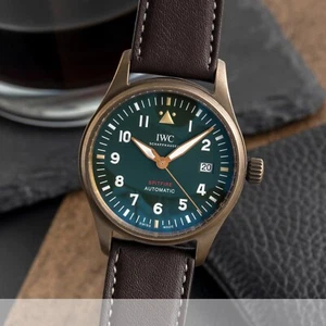 IWC Pilot's Watch Automatik Spitfire Bronze Herrenuhr Ref. IW326802 B&P 2020 - Bild 1 von 14