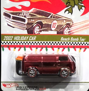 Hot Wheels Beach Bomb Too 2002 RLC Red Line Club Holiday Car 07711/10,000 Red - Picture 1 of 4