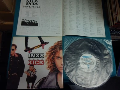 Inxs Kick Japan Promo Vinyl LP in 1988 P-13582 Michael Hutchence - Image 1 of 4