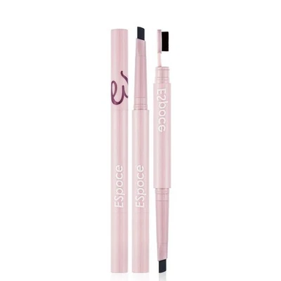 Double Ended Ultra Fine Tip Brown Eyebrow Pencil With Brush - Image 1 of 4