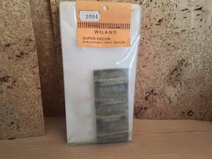 WILAND N. 2004. MODELL DIORAMA WAND MIT STÜTZE STREBE. HARZ  - Bild 1 von 4