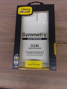 NEW OtterBox Symmetry Case Sleek Protection Clear iPhone 11 Pro Max 77-62598 - Zdjęcie 1 z 3
