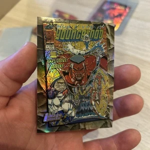 YOUNGBLOOD #1 1995 TOPPS IMAGEN UNIVERSO ARTE DE PORTADA #D3 - Imagen 1 de 8
