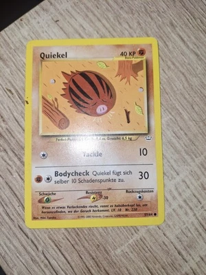Pokemon TCG Karte - Quiekel 57/64 - Deutsch - Neo Revelation - TCG - Bild 1 von 3