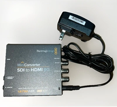 Blackmagic Design SDI to HDMI 6G Mini Converter with Power Adapter - Image 1 of 4