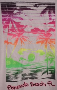 PENSACOLA BEACH FL FLORIDA T-SHIRT TEE WEISS HERREN GRÖSSE 3XL XXXL - Bild 1 von 4
