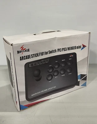 Open Box Mayflash Arcade Stick F101 for Nintendo Switch/PC/PS3/Neogeo Mini - Image 1 of 3