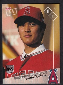Topps Now 2017 #OS-80 Shohei Ohtani Rookie RC - Bild 1 von 2