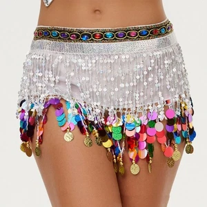 Chain Hip Scarf Belly Dance Accessories Belly Dance Costumes Dance Performance - Picture 1 of 12