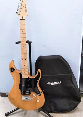 Yamaha PACIFICA 112VMX YNS Yellow Natural Satin Black Electric Guitar Case Music - Image 1 of 4