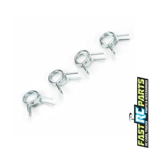 DU-BRO ~Hobby RC Aircraft parts Fuel Line Clips Medium (4) DUB677 - Picture 1 of 1