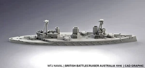 1:1250 HMS Australia 1916 - Bild 1 von 1