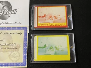 Alien 1979 Topps Vault Color Proof Set Rookie Card #6 Emerging From Hypersleep - Picture 1 of 8