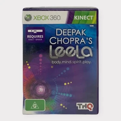  Deepak Chopra's Leela KINECT Xbox 360 (PAL) - Microsoft - Brand New & Sealed - Image 1 of 4