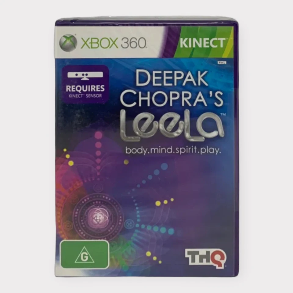 Deepak Chopras Chopra's Leela Kinect Xbox 360 X360 Orig Aus Version