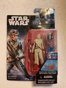 REY JAKKU Disney Hasbro Star Wars Das Erwachen der Macht - Actionfigur Neu Versiegelt - Bild 1 von 2