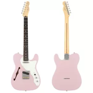 Fender Made in Japan Limited Kusumi Color Telecaster Thinline Pink with Gig Bag - Picture 1 of 7