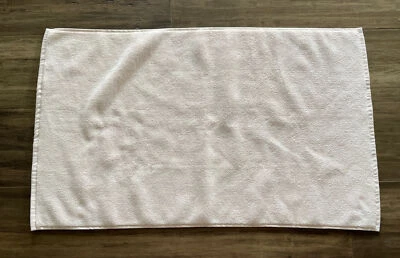 NUEVO SIN ETIQUETAS $49 PARACAÍDAS Clásico Algodón Turco Alfombra para Bañera Rubor Foto 1 de 4