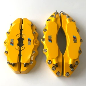 Yellow M Performance Car Disc Brake Caliper Covers Front &Rear Fit BMW Z3 Z4 325 - Picture 1 of 9