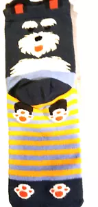 NEW UNISEX Children's Cute Dog Socks with 2 ears and 4 paws - Picture 1 of 3