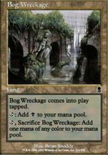 4 Bog Wreckage 4x x4 -  LP - Odyssey - SPARROW MAGIC - mtg -