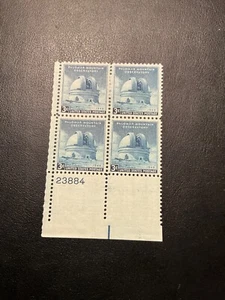 Stamps US Scott #966 plate block of 4 hinged - Picture 1 of 1