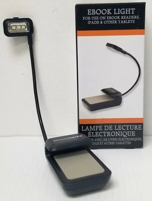 Luz de libro electrónico, luz de lectura con clip para Kindle, iPad, tableta Foto 1 de 4