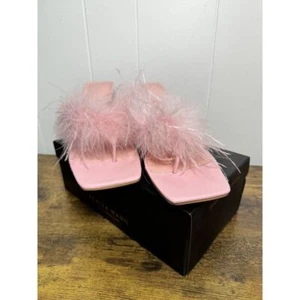 Sexy Lindo Pluma Rosa Azalea Wang Rosa Audra-Rosa Mujer Talla 10 - Imagen 1 de 6
