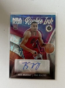 2023-24 NBA HOOPS STOCK PREMIUM KRIS MURRAY TINTA DE NOVATO AUTÓGRAFO MIRA TELESCÓPICA AUTOMÁTICA/75 - Imagen 1 de 2