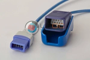 Spacelabs Compatible Nellcor SPO2 Patient Cable 700-0792-00 - Picture 1 of 2