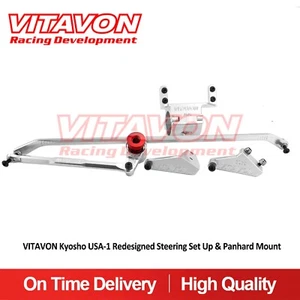 VITAVON Kyosho USA-1 Redesigned Steering Set up & Panhard Mount - Picture 1 of 3