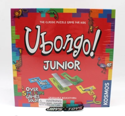 Ubongo! Juego de Mesa Junior Juegos Kosmos Sellado de Fábrica Foto 1 de 4
