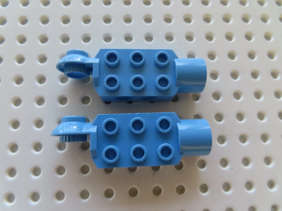 Lego 2 x Technic Stein 2x3 Gelenk Rotation 47432 medium blau Jayko 8771 8783 879 - Bild 1 von 1