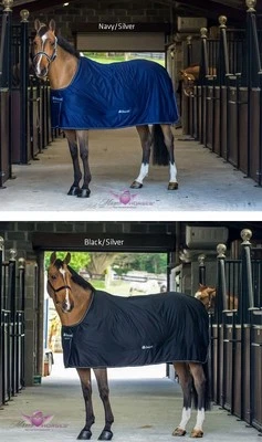 Bucas Power Cooler Abschwitzdecke Transportdecke navy blau schwarz 120 - 170 cm - Bild 1 von 3