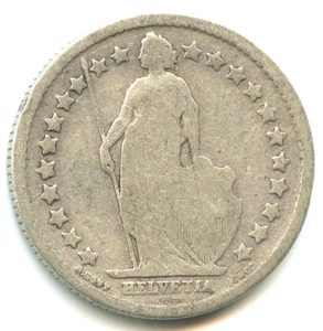 Suisse 1/2 franc argent Helvetia debout 1898 B n°5487 - Imagen 1 de 2