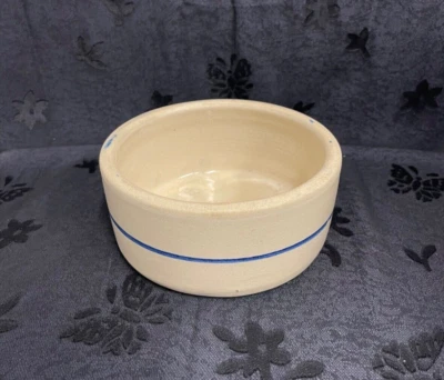ВИНТАЖНАЯ керамическая кобальтовая синяя однополосная миска для рассады домашних животных собак Paul Storie - Изображение 1 из 4
