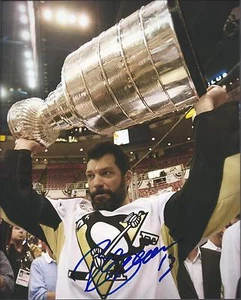 Pittsburgh Penguins BILL GUERIN Signed 8x10 Photo - Picture 1 of 1