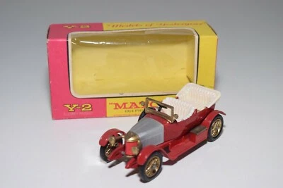 A35 1:43 MATCHBOX YESTERYEAR Y-2 PRINCE HENRY VAUXHALL 1914 ROSSO ECCELLENTE ... - Immagine 1 di 4