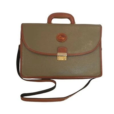 Bolso Mensajero Dooney & Bourke De Colección Guijarro Todo Clima Cuero Negocios LEER Foto 1 de 4