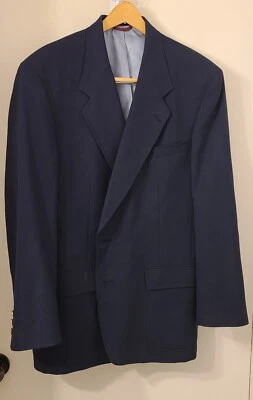 JACK NICKLAUS Tournament Series Sport Coat Blazer Men 44R Navy Blue Gold Button - Image 1 of 4