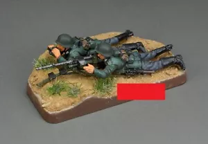 New Hand Painted 1/72 WWII German Army MG34 Machine Gun Group Plastic Model - Picture 1 of 5